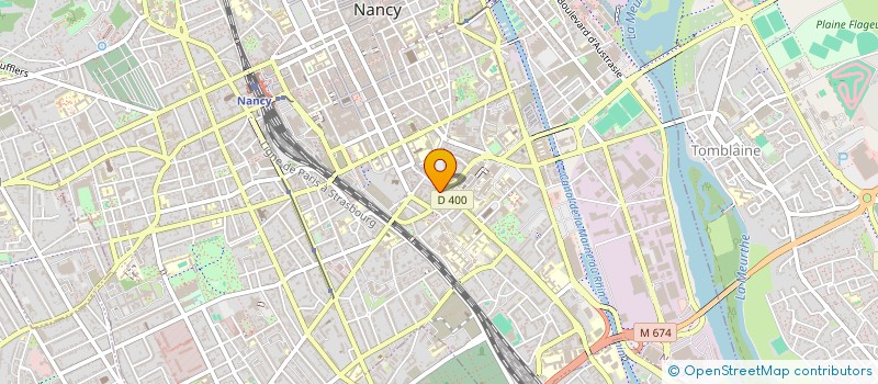 localisation de l'entreprise EDITIONS ABSALON  NANCY