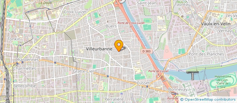 localisation de l'entreprise EDITIONS AD-NIHILUM  VILLEURBANNE