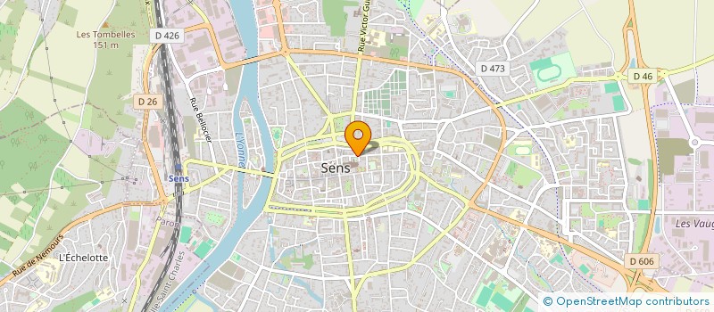 localisation de l'entreprise EDITIONS AGOSTINI à SENS