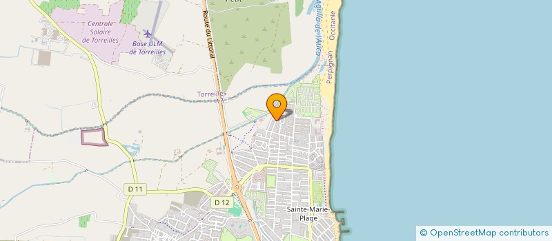 localisation de l'entreprise EDITIONS ALEXANDRA DE SAINT-PRIX  SAINTE-MARIE-LA-MER