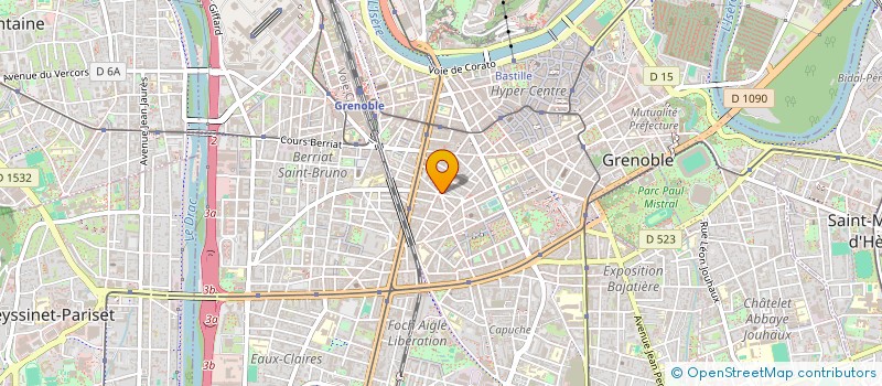 localisation de l'entreprise EDITIONS ALTERIA  GRENOBLE