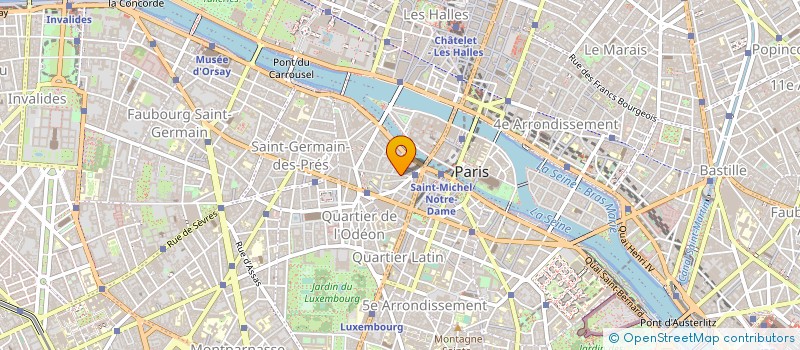 localisation de l'entreprise EDITIONS AMPHORA à PARIS