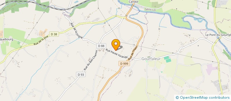 localisation de l'entreprise EDITIONS AQUARELLES  DONVILLE-LES-BAINS