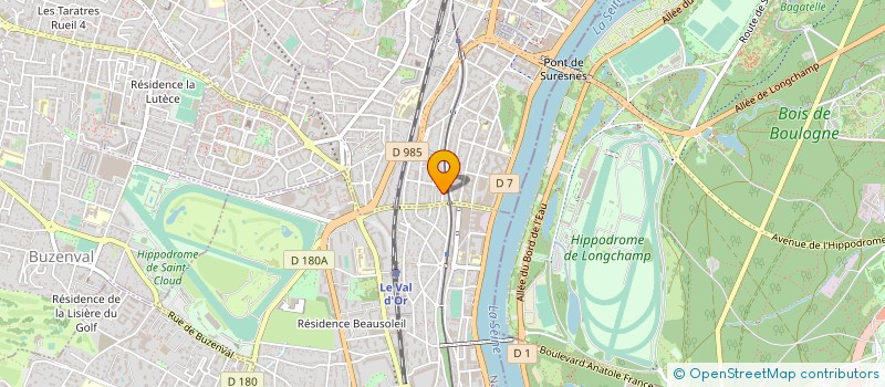 localisation de l'entreprise EDITIONS ARAMON à SURESNES