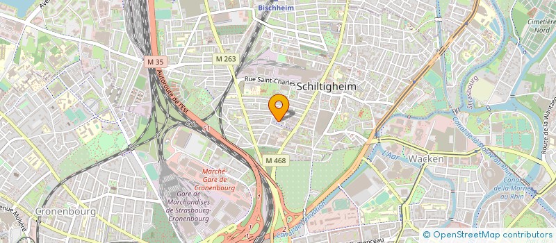 localisation de l'entreprise EDITIONS ASTRID FRANCHET  SCHILTIGHEIM