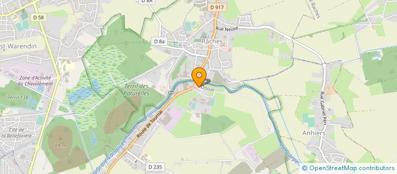 localisation de l'entreprise EDITIONS ATRIA  DOUAI