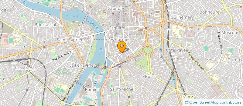 localisation de l'entreprise EDITIONS AUZAS à TOULOUSE