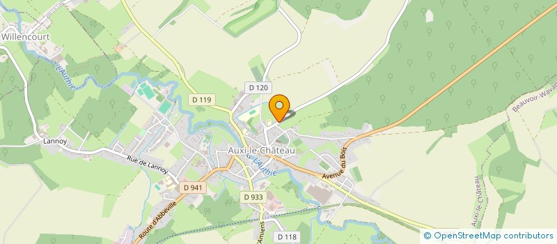 localisation de l'entreprise EDITIONS AVCD SARL  HARAVESNES