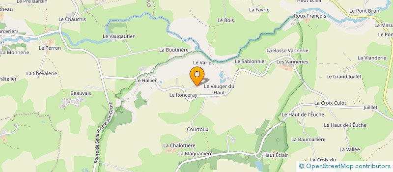 localisation de l'entreprise EDITIONS BADABOUILLE  VIMARTIN-SUR-ORTHE