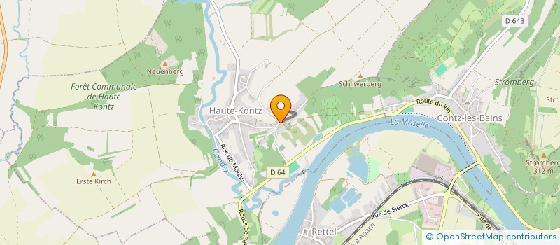 localisation de l'entreprise EDITIONS BERTRAND NEL  MANDEREN-RITZING