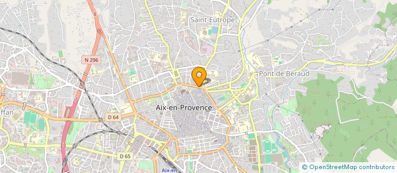 localisation de l'entreprise EDITIONS BLEU MAJORELLES  AIX-EN-PROVENCE