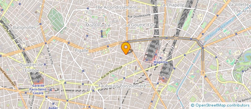 localisation de l'entreprise EDITIONS BLI  PARIS