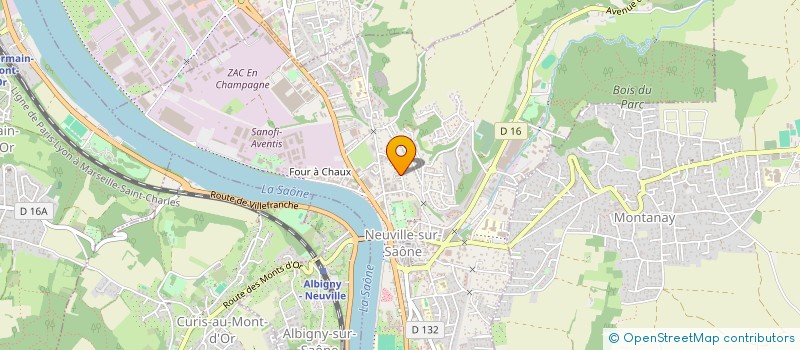 localisation de l'entreprise EDITIONS BOLLARDI à NEUVILLE-SUR-SAONE