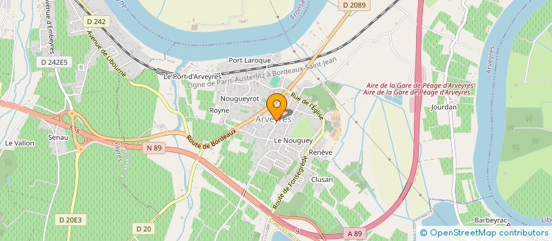 localisation de l'entreprise EDITIONS BOURGES R. à TOULOUSE