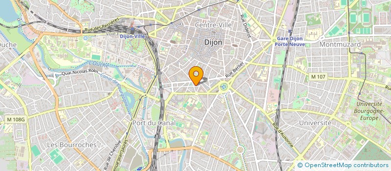 localisation de l'entreprise EDITIONS CAMPANULA SPECIOSA  DIJON