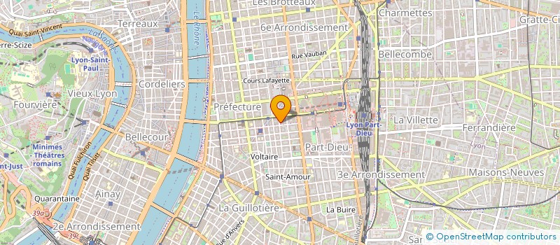 localisation de l'entreprise EDITIONS CHRISTIAN LANDREAU  LYON