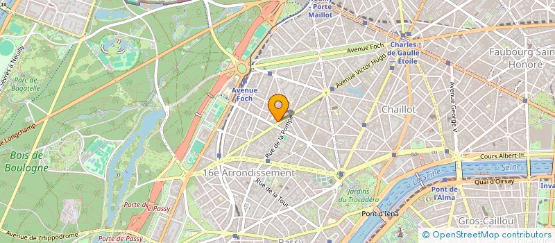 localisation de l'entreprise EDITIONS CLASSIQUES ET CONTEMPORAINES à PARIS