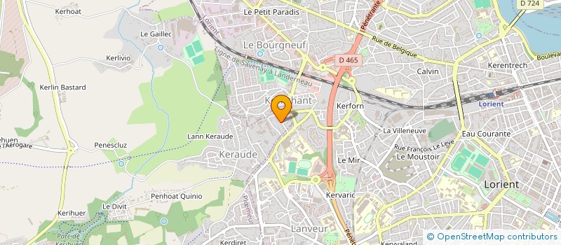 localisation de l'entreprise EDITIONS CODEX  PLOEMEUR