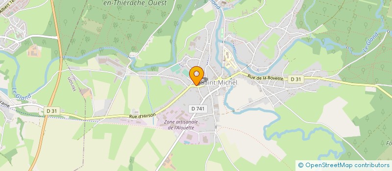 localisation de l'entreprise EDITIONS CONDORCET SARL  SAINT-MICHEL