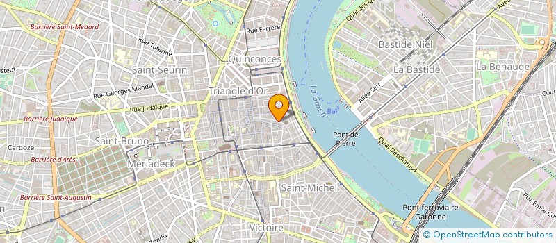 localisation de l'entreprise EDITIONS CONFLUENCES à BORDEAUX