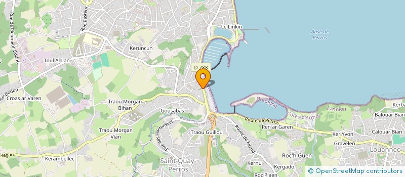 localisation de l'entreprise EDITIONS CONFRERIE CASTILLE à PERROS-GUIREC