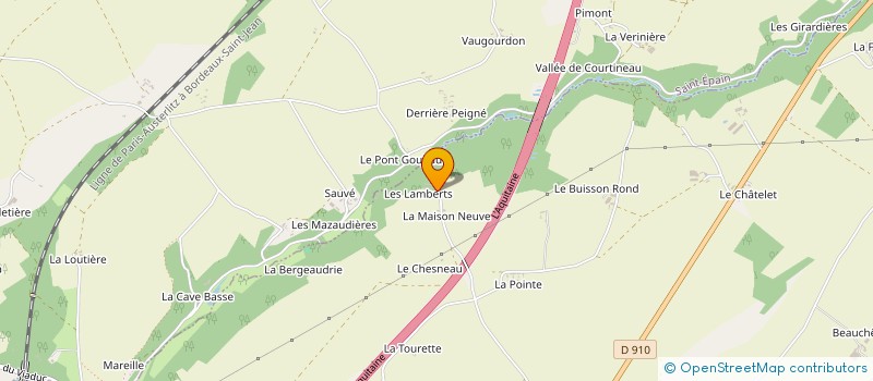 localisation de l'entreprise EDITIONS CONNECTOME  SAINTE-MAURE-DE-TOURAINE