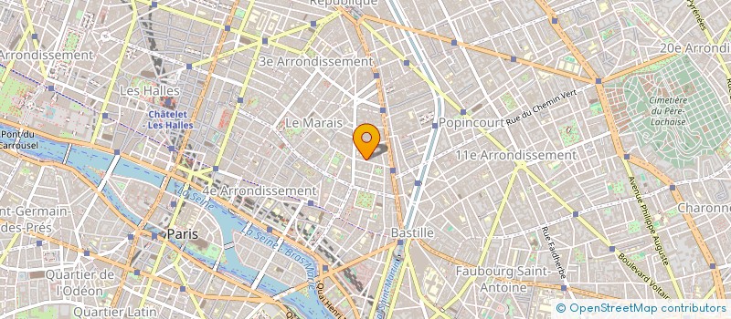 localisation de l'entreprise EDITIONS CONSULAIRES à PARIS
