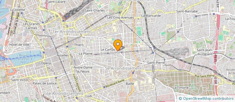 localisation de l'entreprise EDITIONS CONTRADICTIONS à MARSEILLE