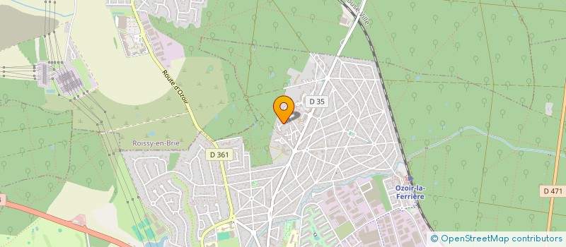 localisation de l'entreprise EDITIONS CYCLIQUES  OZOIR-LA-FERRIERE