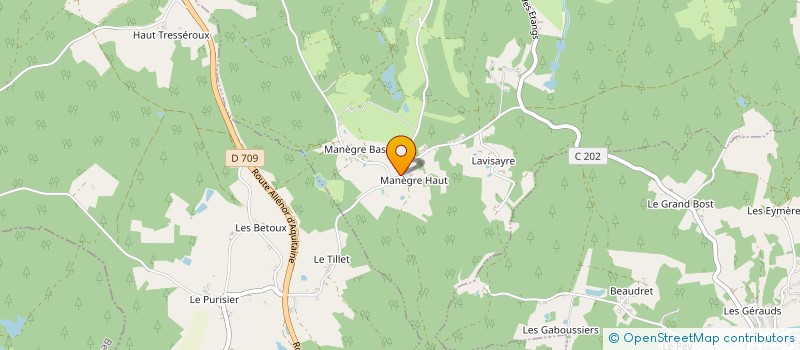 localisation de l'entreprise EDITIONS CYRANO  EGLISE NEUVE D ISSAC