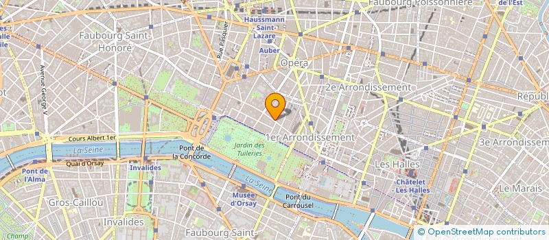 localisation de l'entreprise EDITIONS D'ARCHIVES HISTORIQUES  PARIS
