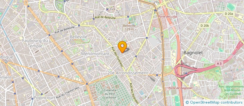 localisation de l'entreprise EDITIONS DADCI à PARIS
