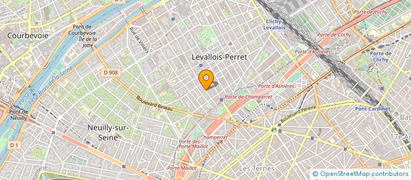 localisation de l'entreprise EDITIONS DE CHARONNE à LEVALLOIS-PERRET