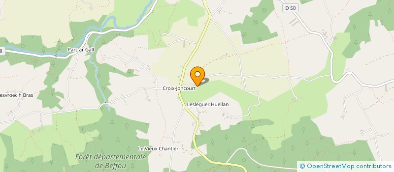 localisation de l'entreprise EDITIONS DE DAHOUET  LOGUIVY-PLOUGRAS