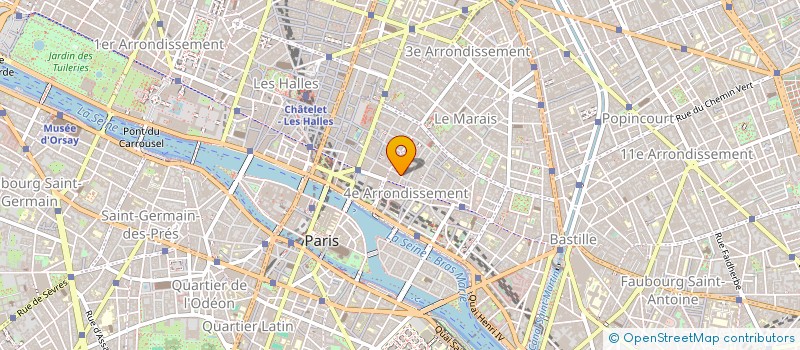 localisation de l'entreprise EDITIONS DE L'ARA à PARIS