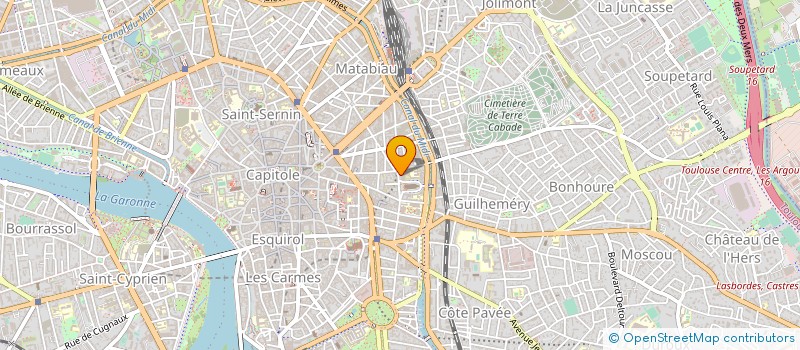 localisation de l'entreprise EDITIONS DE L ATTRIBUT à TOULOUSE