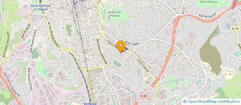 localisation de l'entreprise EDITIONS DE L INSOLITE à SAINT-ETIENNE