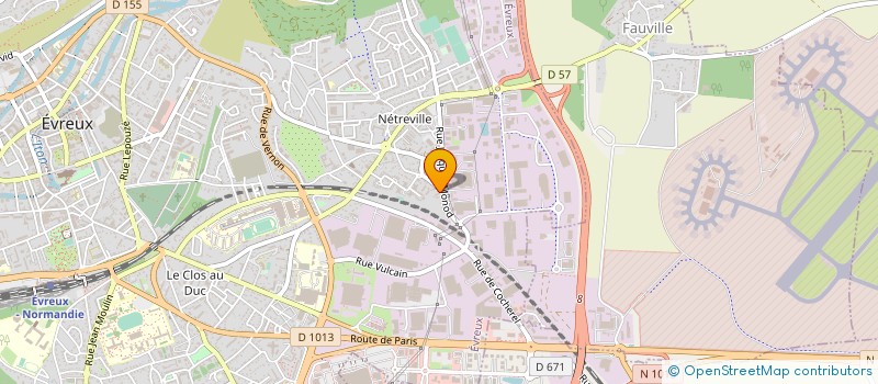 localisation de l'entreprise EDITIONS DE L OLYMPE  EVREUX