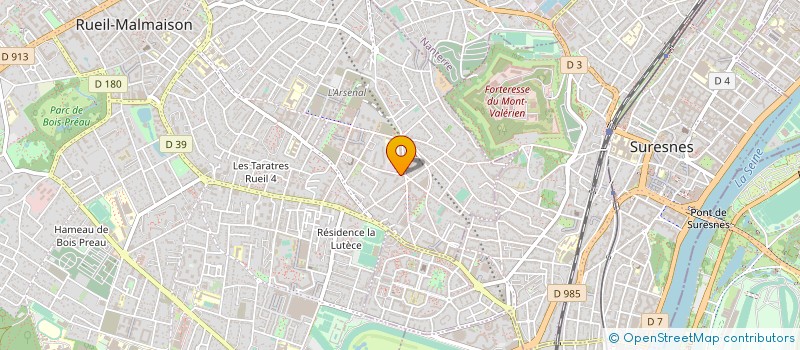 localisation de l'entreprise EDITIONS DE LA BASTILLE à RUEIL-MALMAISON