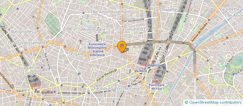 localisation de l'entreprise EDITIONS DE LA LAGUNE à PARIS