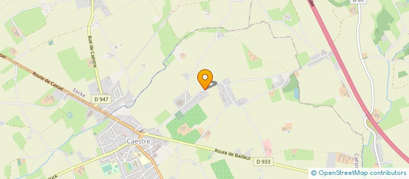 localisation de l'entreprise EDITIONS DE LA NOUVELLE AVENTURE  CAESTRE