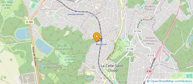 localisation de l'entreprise EDITIONS DE LUNAY à BOUGIVAL
