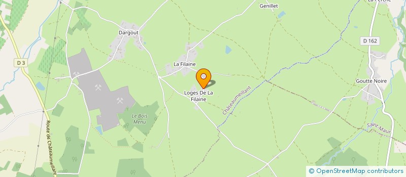 localisation de l'entreprise EDITIONS  DE TAVAS  SAINT-JEANVRIN