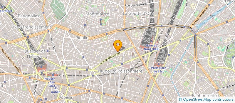 localisation de l'entreprise EDITIONS DES CAHIERS ASTROLOGIQUES à PARIS