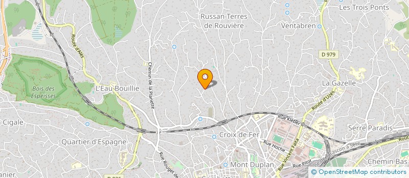 localisation de l'entreprise EDITIONS DES COLLINES  NIMES