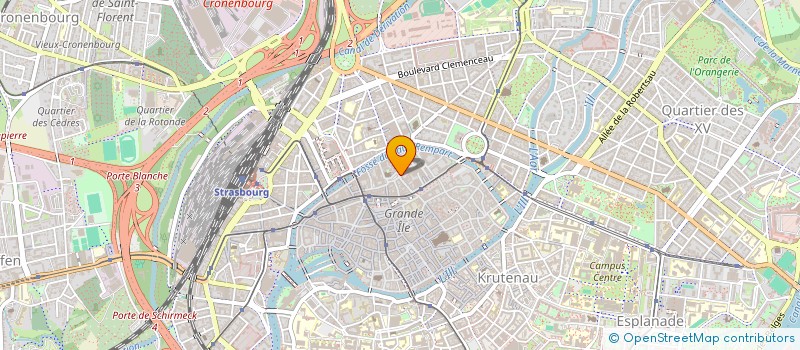 localisation de l'entreprise EDITIONS DES DERNIERES NOUVELLES D'ALSACE à STRASBOURG