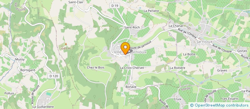 localisation de l'entreprise EDITIONS DES ECRINS à VILLE-SUR-JARNIOUX