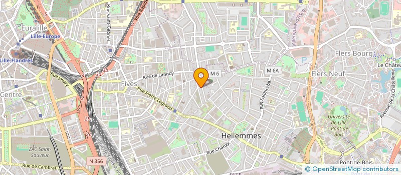 localisation de l'entreprise EDITIONS DES MYSTERES à LILLE