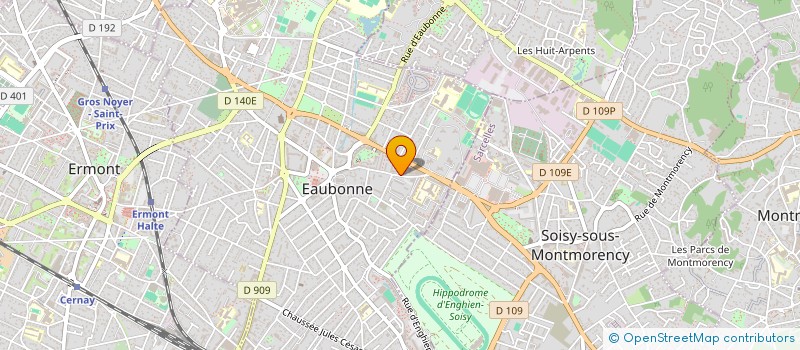 localisation de l'entreprise EDITIONS DES PETITES FUGUES à EAUBONNE