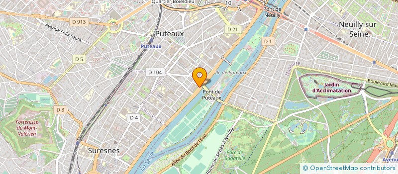 localisation de l'entreprise EDITIONS DES SEPT PIERRES à PUTEAUX